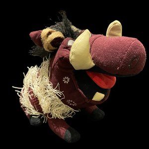 Vintage Pumba Disney Plush from The Broadway Production of The Lion King